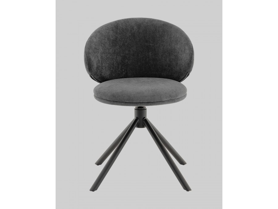 Стул Труфальд велюр темно-серый