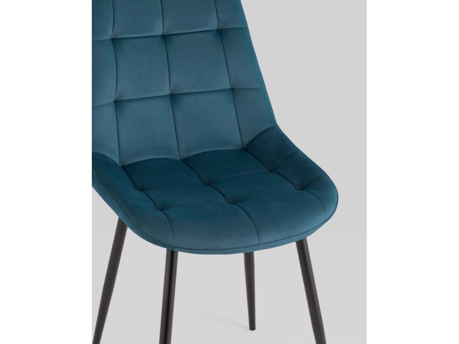 Стул Флекс New велюр сине-зеленый