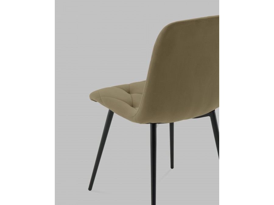 Стул Одди Diamond велюр пыльно-оливковый