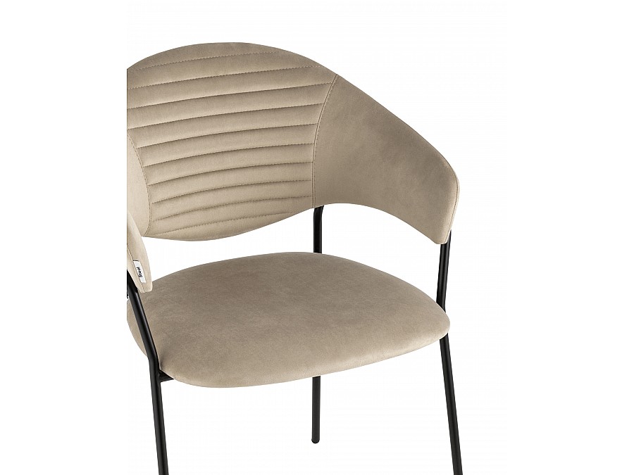 Стул Алексис велюр капучино