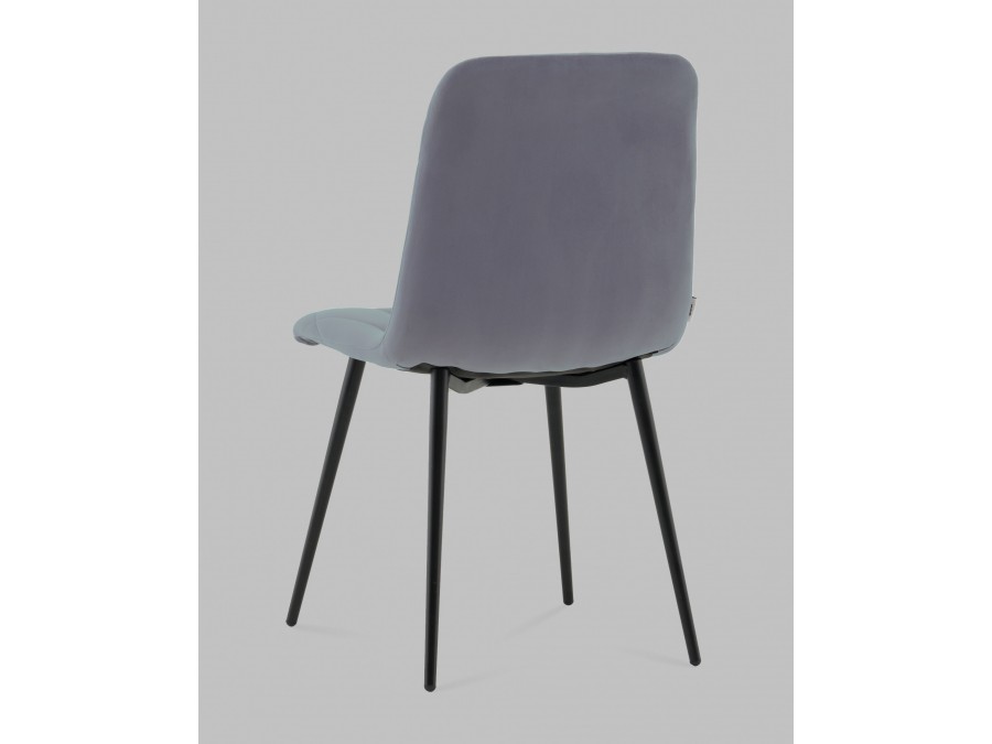 Стул Одди Diamond велюр серый