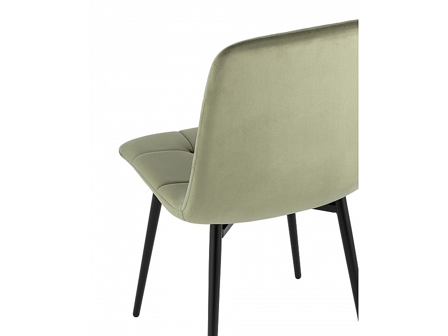 Стул Одди велюр пыльно-оливковый
