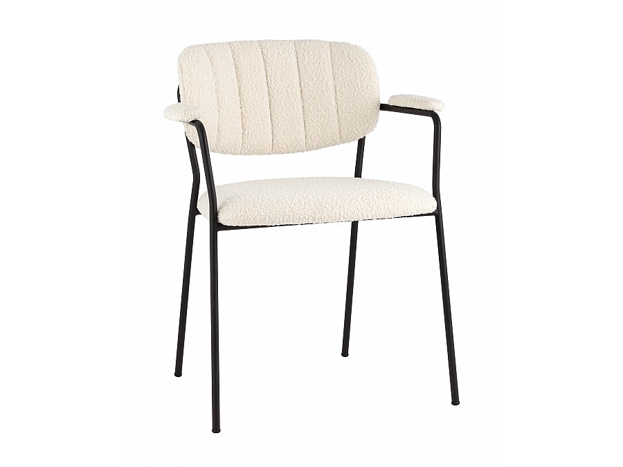 Стул Кэрол букле белый