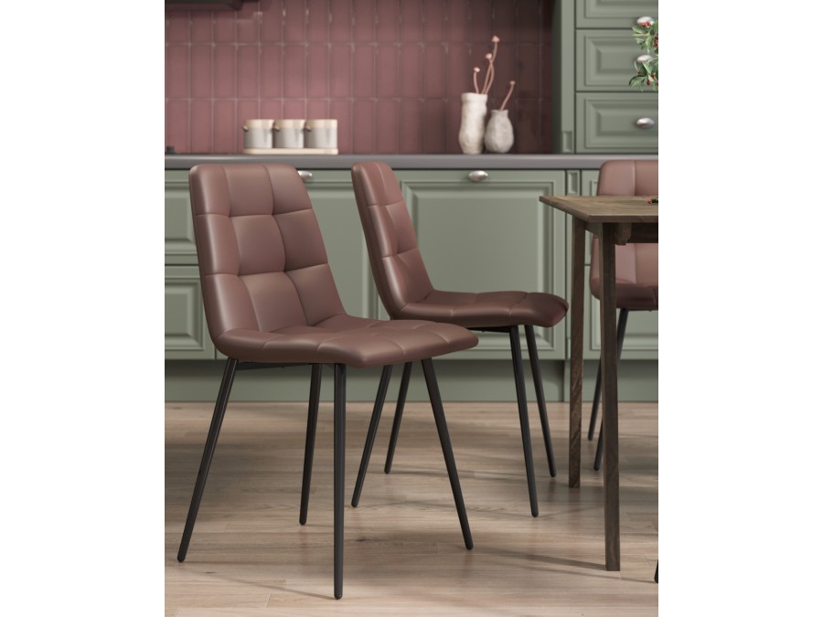 Стул Одди NEW экокожа шоколадный