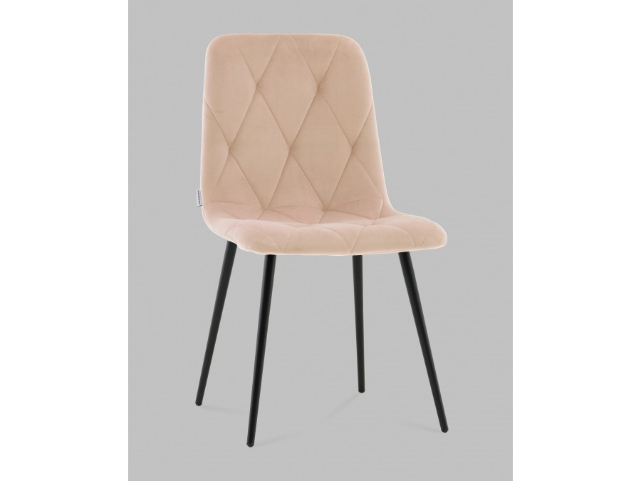 Стул Одди Diamond велюр бежевый