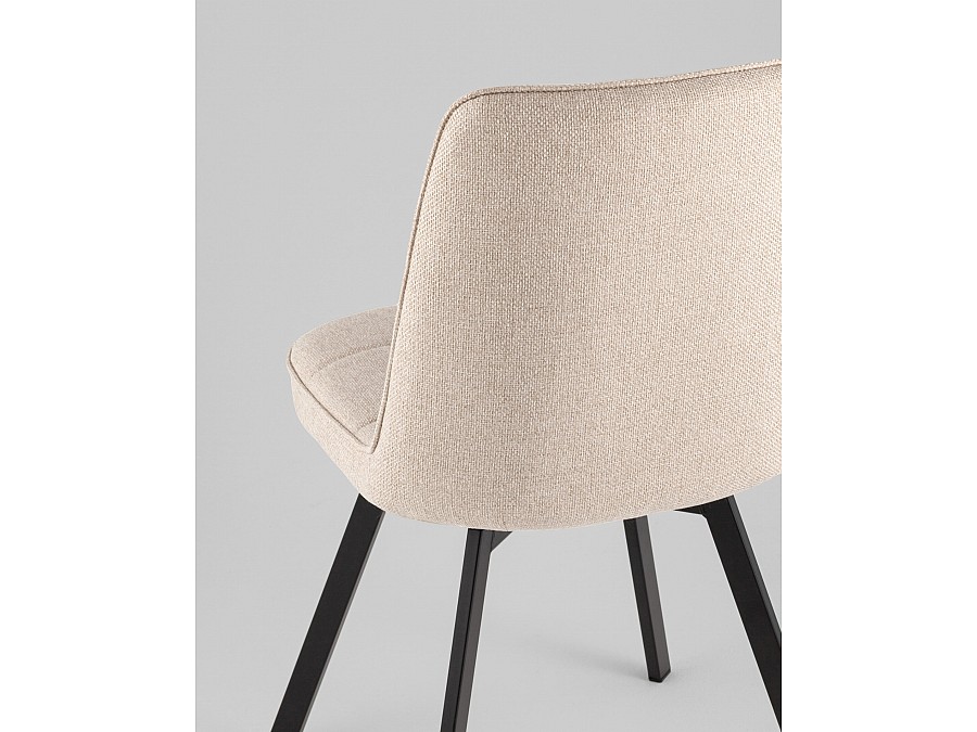 Стул Pleid вращающийся кремовый