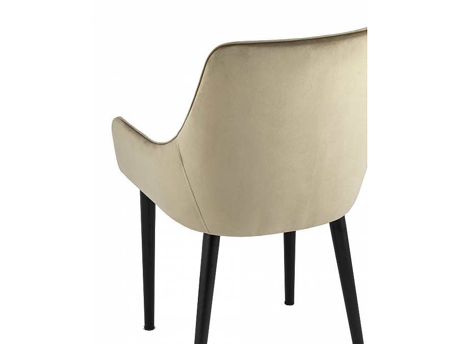 Стул Джоан велюр капучино