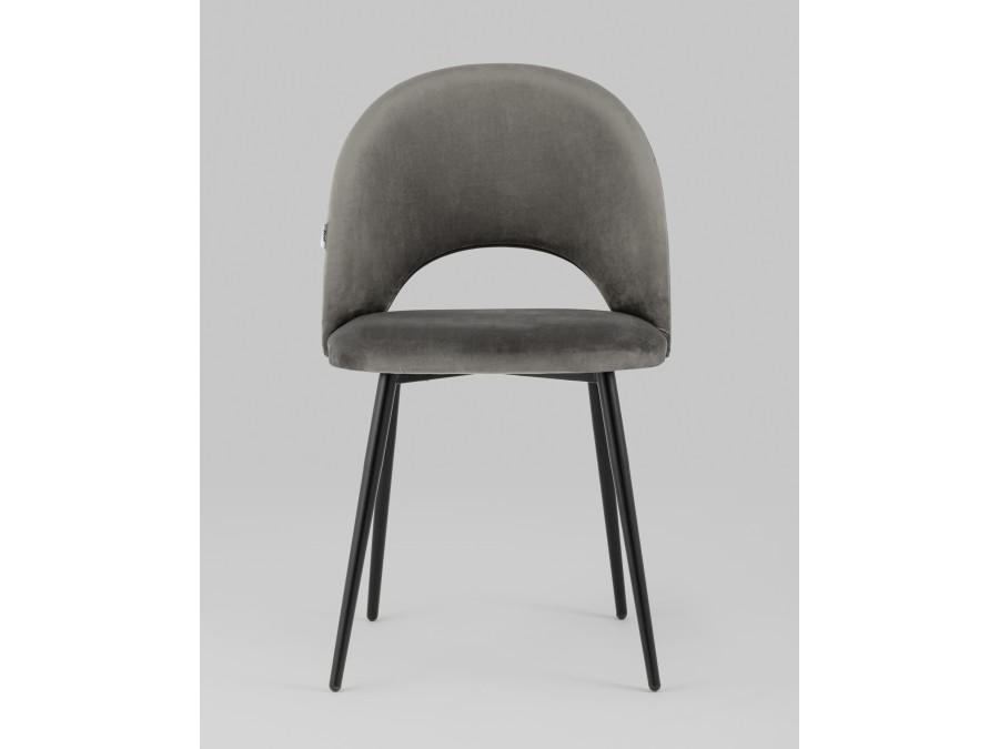 Стул Меган SN велюр тёмно-серый