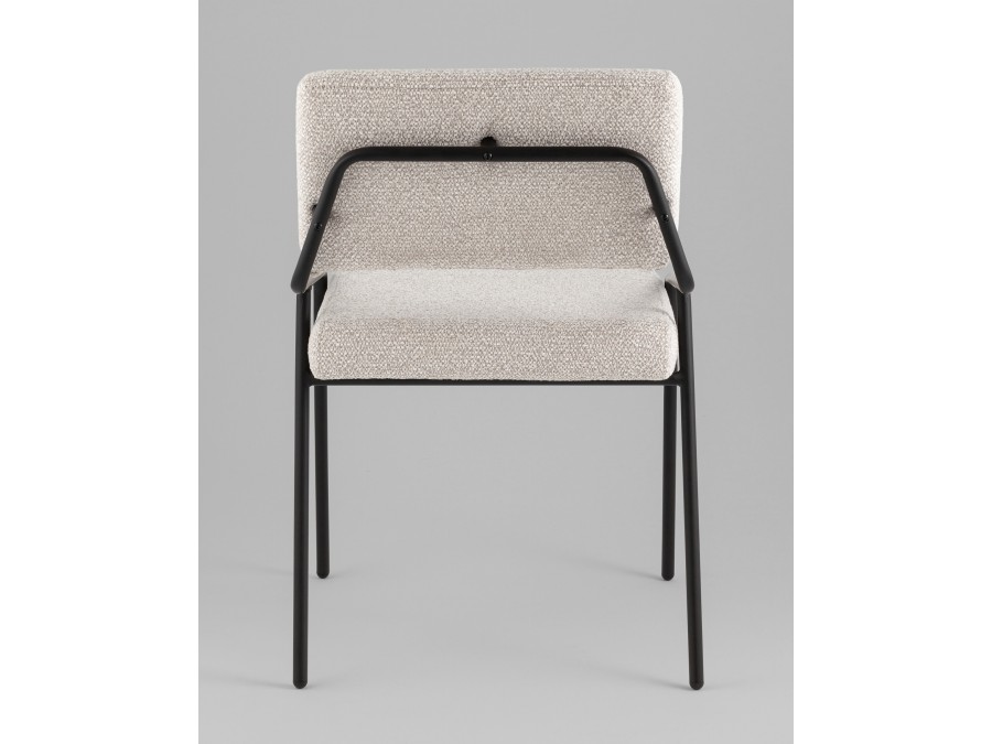 Стул Теллинг шенилл серо-бежевый