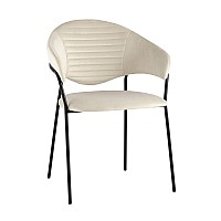 Стул Алексис велюр бежевый