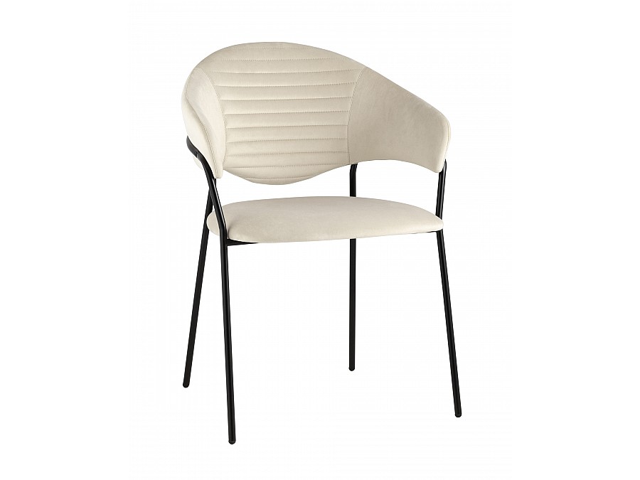 Стул Алексис велюр бежевый