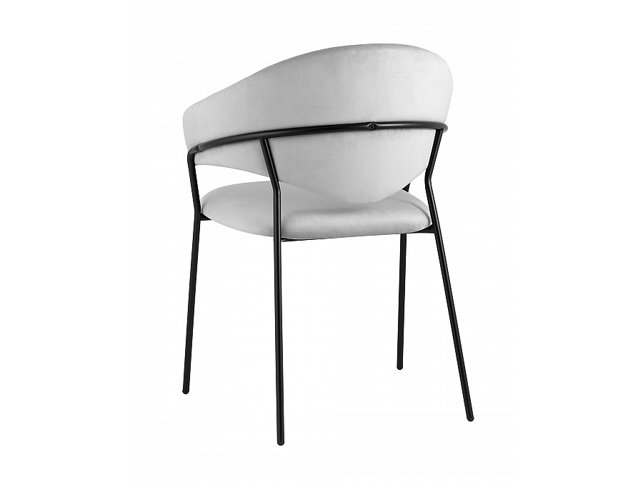 Стул Алексис велюр серый