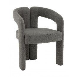 Стул Болинджер букле темно-серый