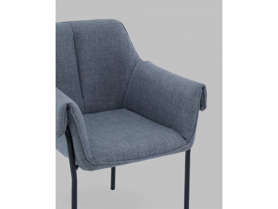 Стул Фальчин рогожка серый