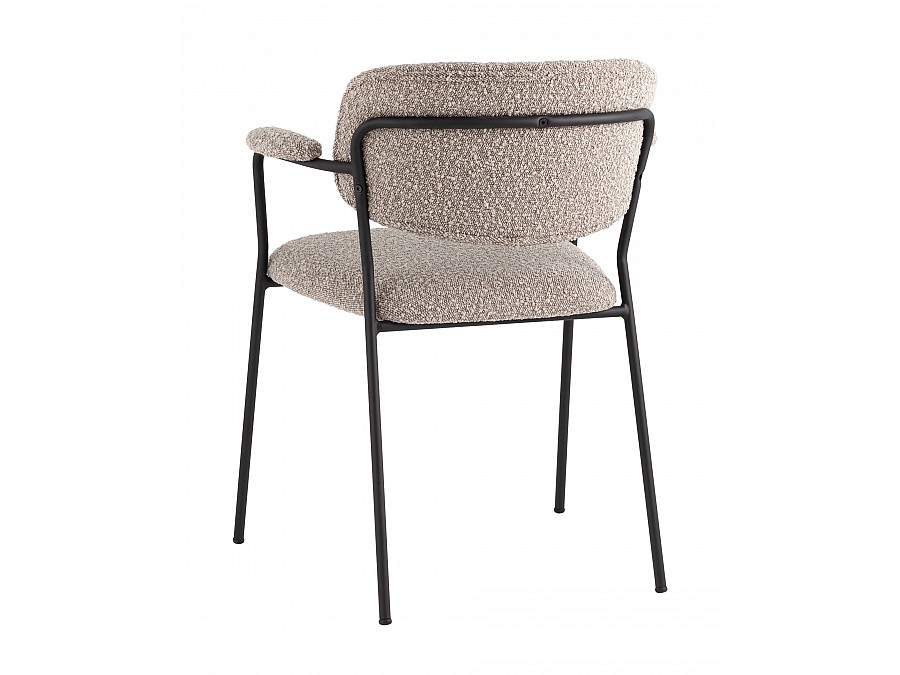 Стул Кэрол букле серый