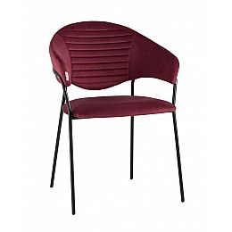 Стул Алексис велюр винный