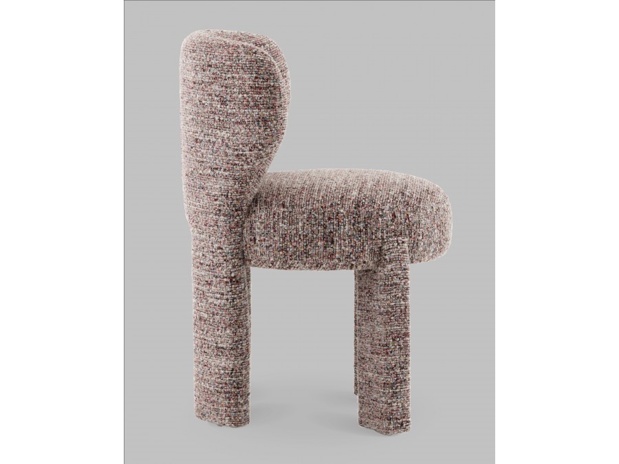 Стул Lainr бордовый меланж