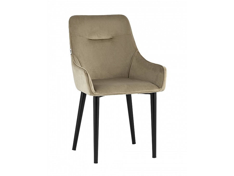 Стул Джоан велюр капучино