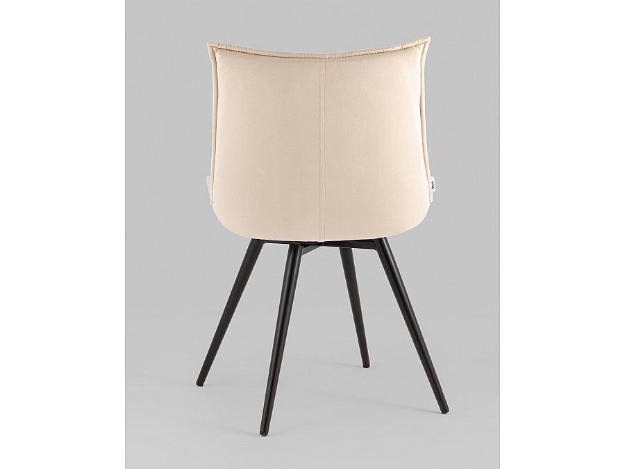 Стул вращающийся Робб велюр бежевый