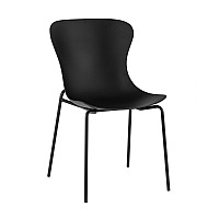 Стул Shaya пластик черный