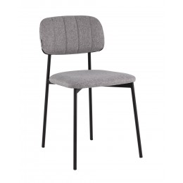 Стул Майло рогожка серый