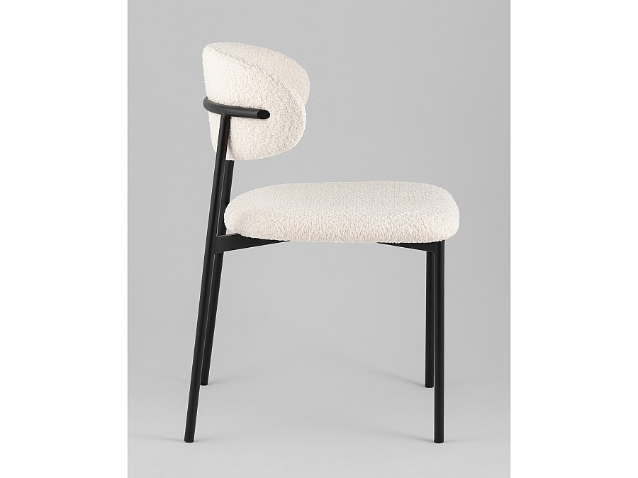 Стул Sevyn букле молочный