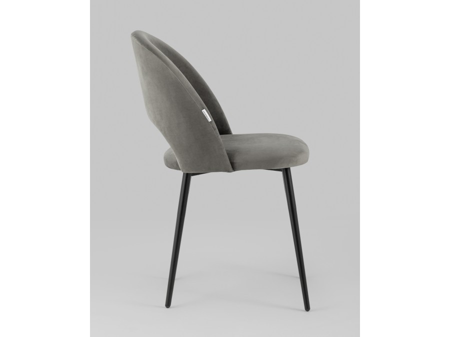 Стул Меган SN велюр тёмно-серый