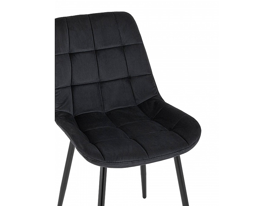 Стул Флекс велюр черный