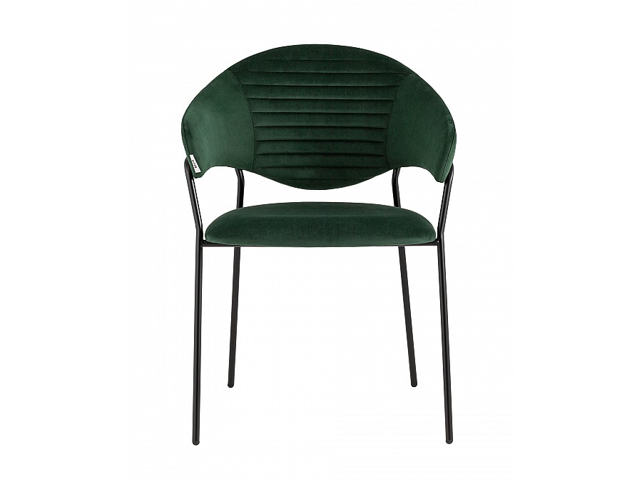 Стул Алексис велюр зелёный