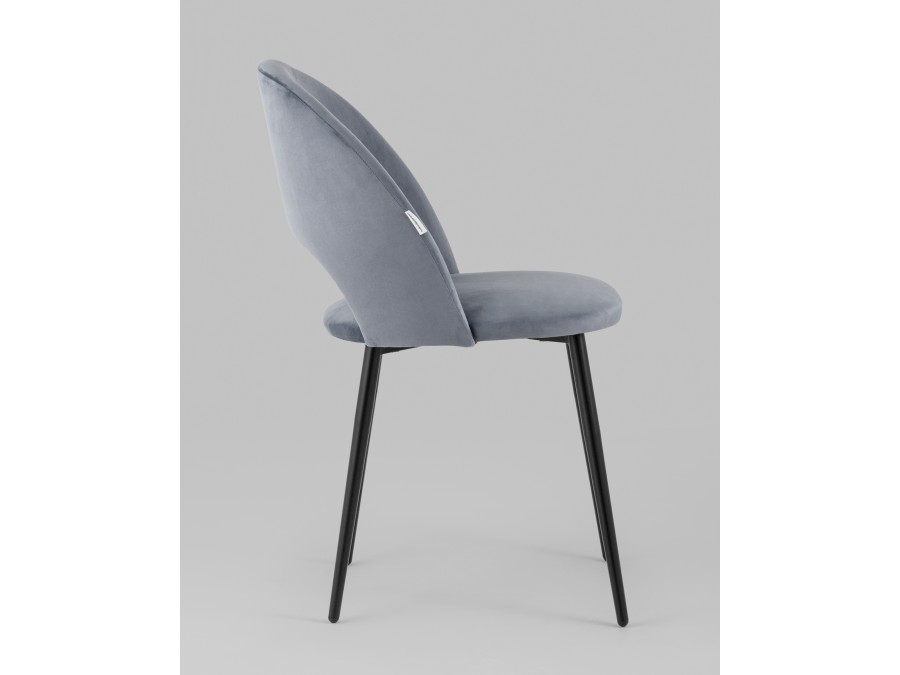 Стул Меган SN велюр серый