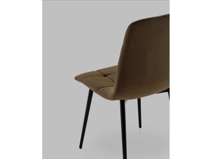 Стул Одди NEW велюр коричневый