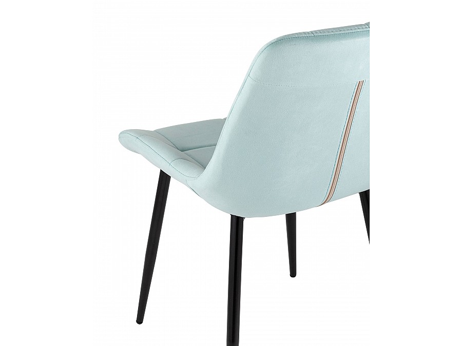 Стул Флекс велюр светло-голубой