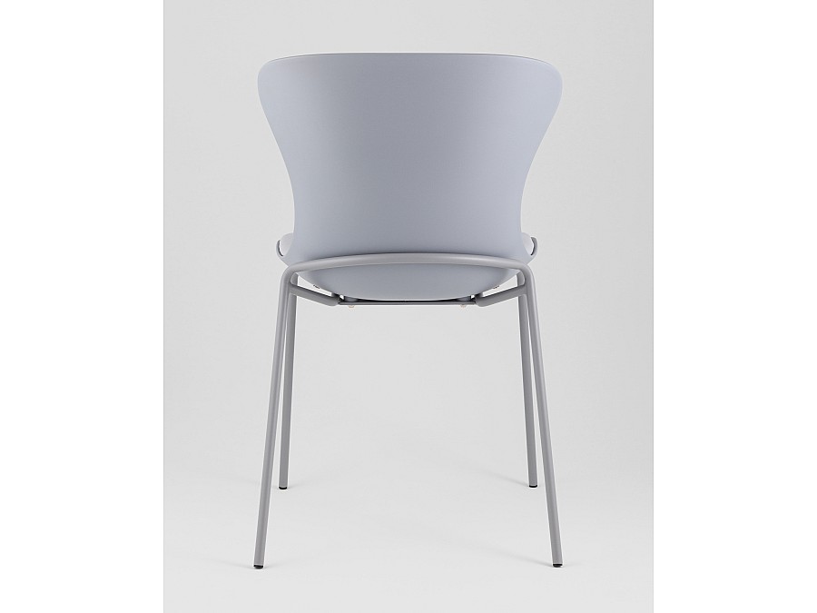 Стул Shaya с подушкой пластик серый