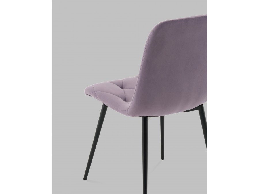Стул Одди Diamond велюр пыльно-сиреневый