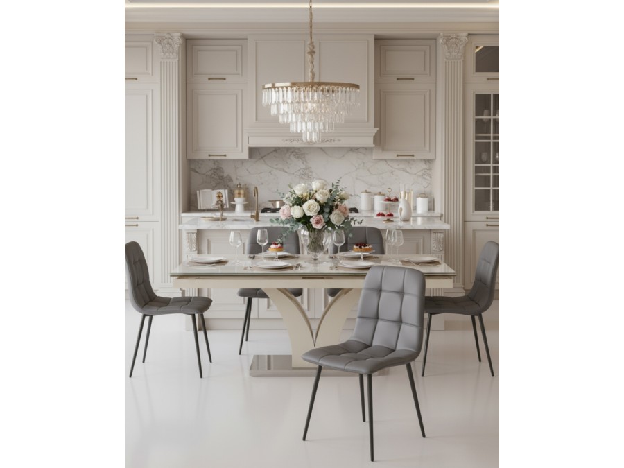 Стул Одди NEW экокожа серый