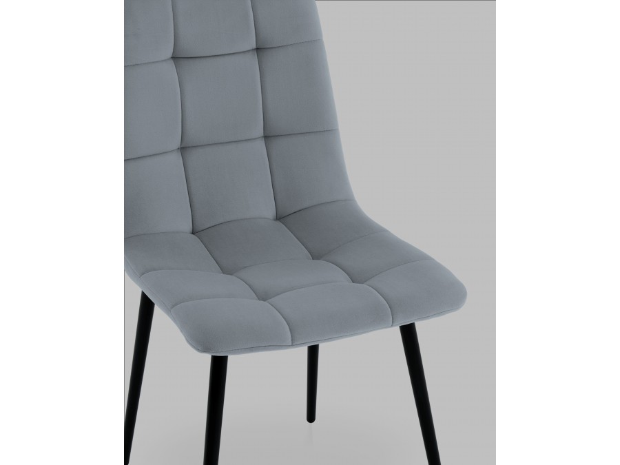 Стул Одди NEW велюр серый