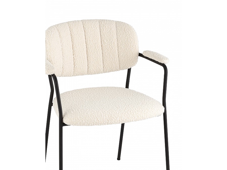 Стул Кэрол букле белый