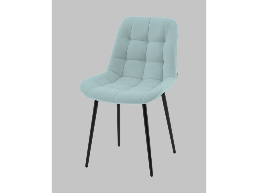 Стул Флекс N велюр светло-голубой