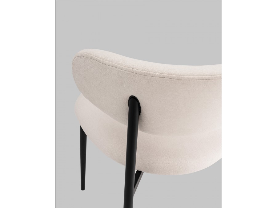 Стул Килиан велюр молочный