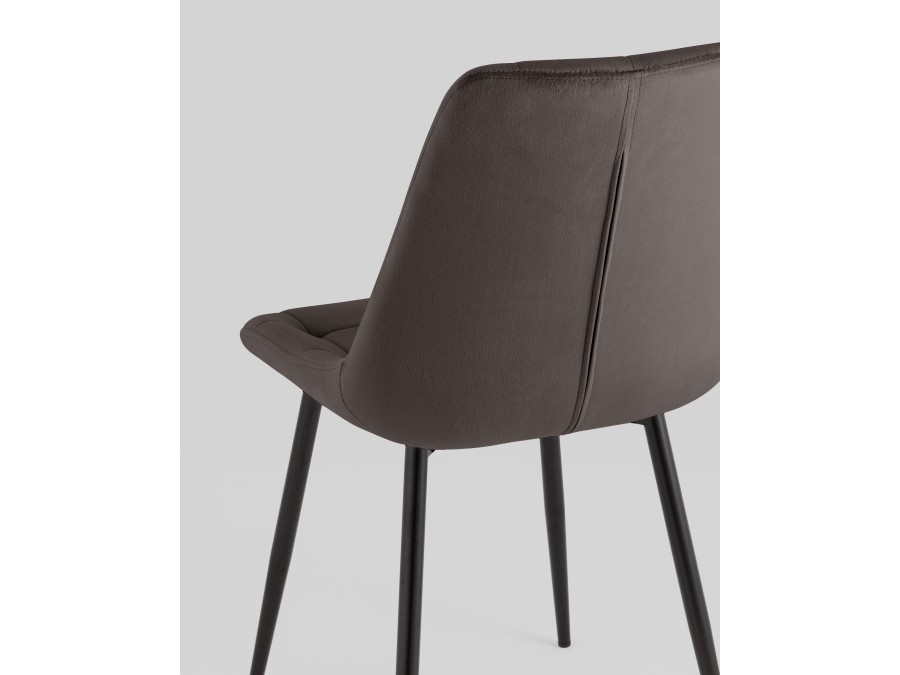 Стул Флекс New велюр антрацитовый