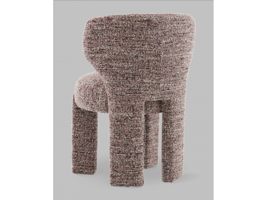 Стул Lainr бордовый меланж