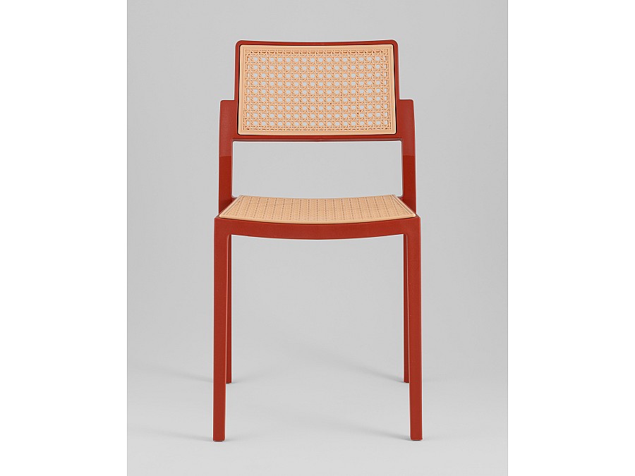 Стул пластиковый Milto красный