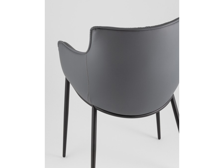 Стул Твигги экокожа темно-серый