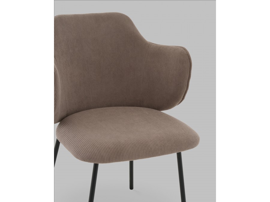 Стул Джиннет велюр капучино