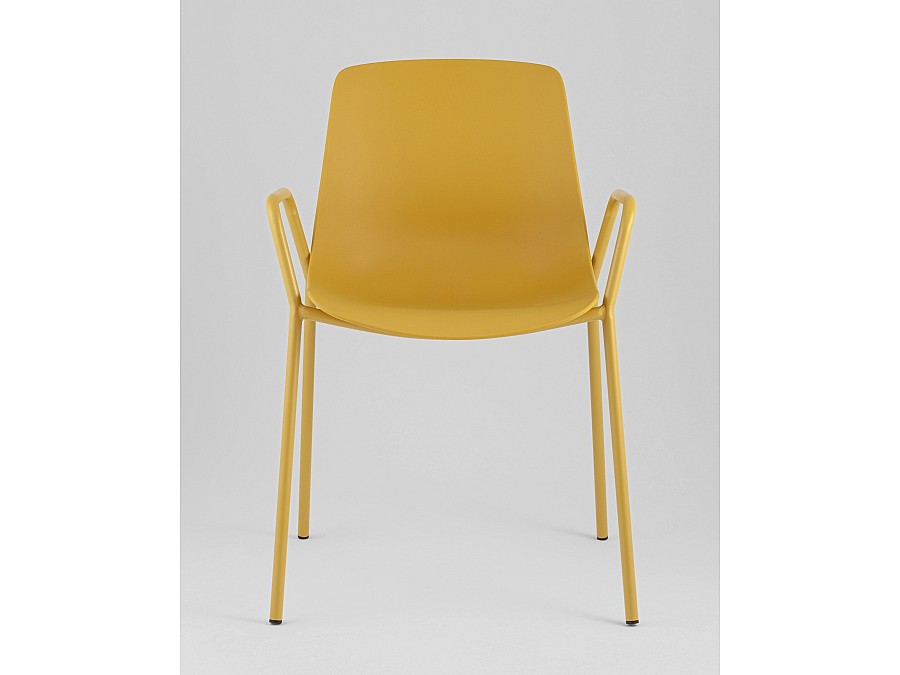 Стул Kaira пластик горчичный