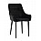 Стул Джоан велюр черный