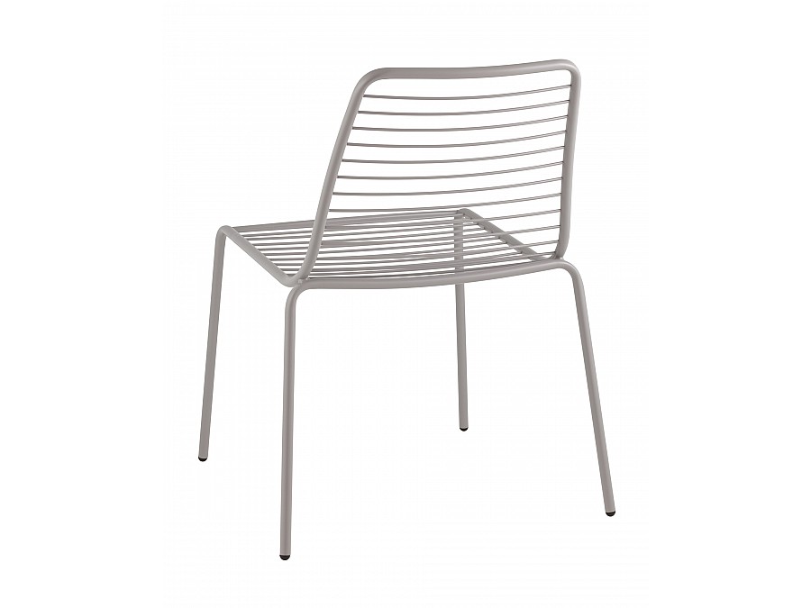 Стул Дели металл серый