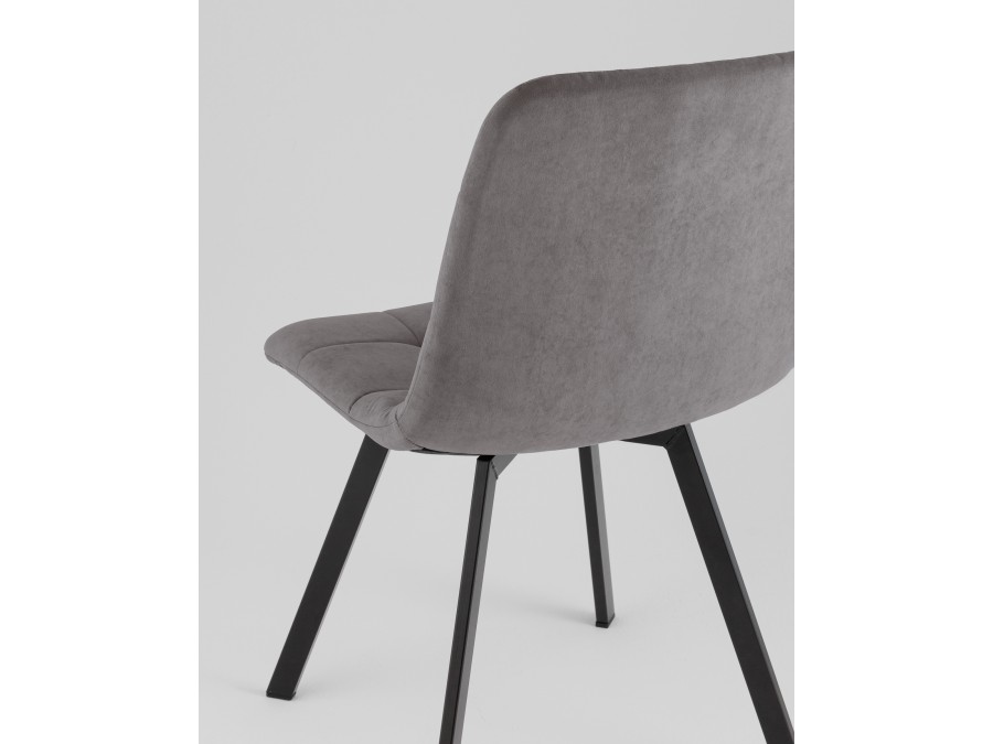 Стул Одди Original Square велюр серый