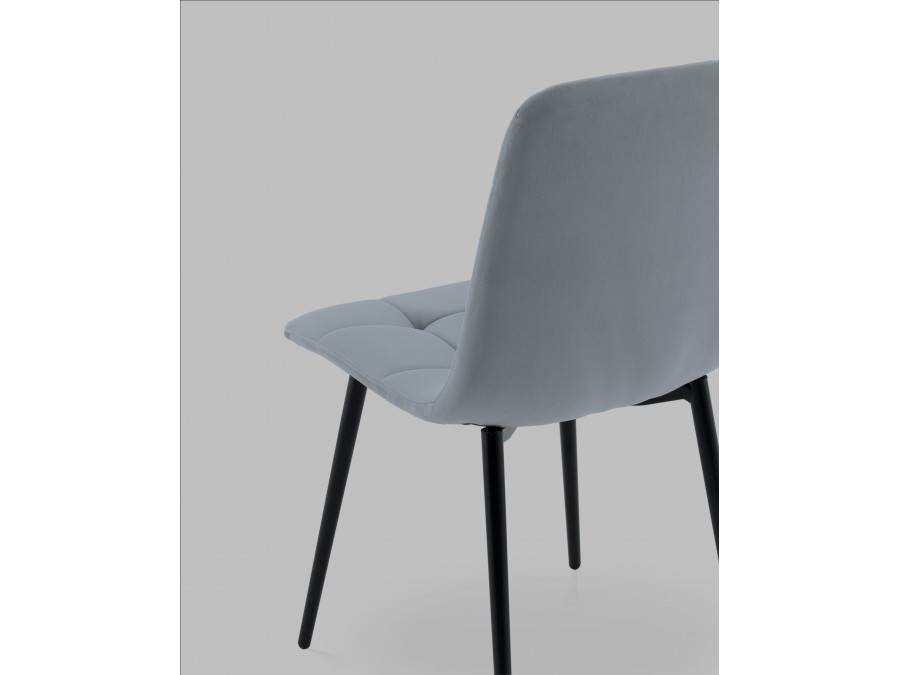 Стул Одди NEW велюр серый