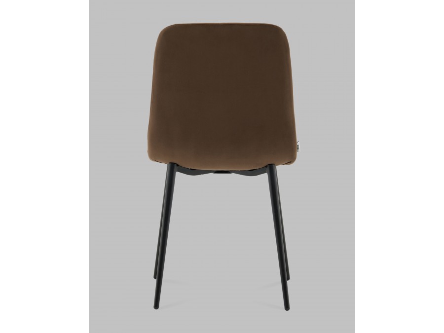 Стул Одди Diamond велюр коричневый